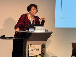 Prof. Dr. Ewa Rembialkowska delivering her session on the GOFSO initiative.