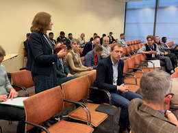 Participants engaging during the GOFSO initiative presentation.