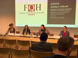 Speakers at the Young Organic Researchers Session.