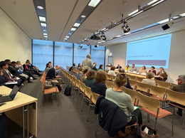 Participants share their thoughts and questions following the GOFSO initiative presentations